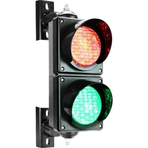 100mm Red Green Traffic Light with Cobweb Lens