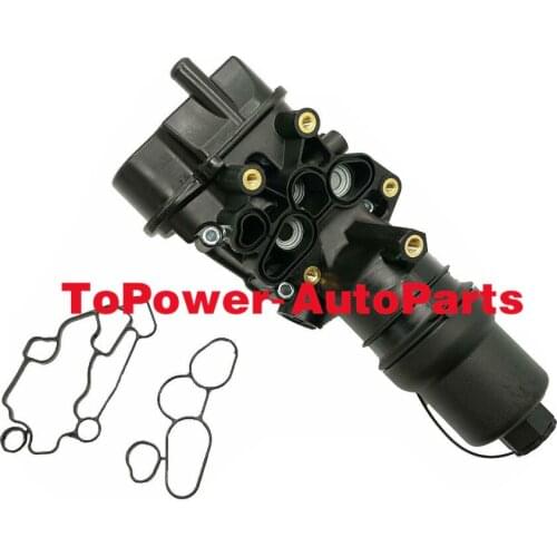 Oil Filter Housing Cap&Gasket 06D115397J/06D115397K/06D115397D/06D115397G/06F115441 For Aaudi A3 2.0 FSI VWW Jettaa Passat Seatt