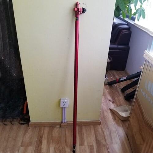 New Telescopic Carbon Fibre Surveyors Pole 2.5M for Surveying