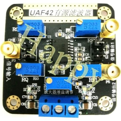 UAF42 High Pass Low Pass Bandpass Filter Module Low Pass Filter Tunable Filter