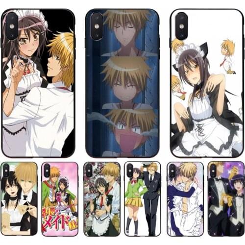 Yinuoda Maid Sama Black TPU Soft Rubber Phone Cover For iPhone 11 8 7 6 6S Plus X XS MAX 5 5S SE 2020 XR 11 pro Cover