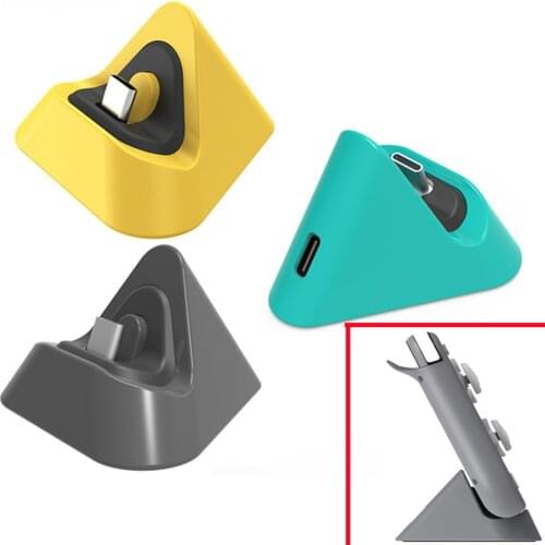 Charging Dock for Nintend Swtich Lite Type C Input Port Stable Support Charger Station Holder Stand Small Size for N-Switch Lite