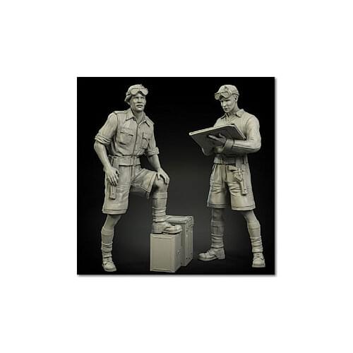 1/35 Resin Figure Model Kit Unassambled Unpainted 00854