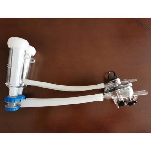 1set Goat Milking Collector Sheep Milker Parts Milk Claw Kit Milking Teat Cups Goat Milking Machine Replacement
