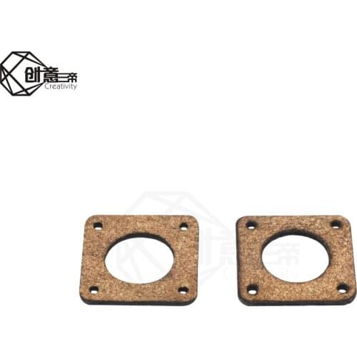 5PCS Nema 17 Stepper Damper Nema17 Stepper Motor Damper Cork Gasket Reprap Isolator 42 Motor Absorber For 3D Printer Motor