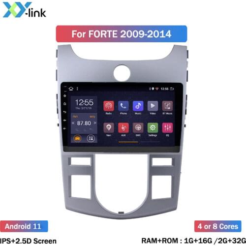 9 inch screen Android Car radio for KIA Forte Cerato 2008-2014 GPS navigation system multimedia player bluetooth no 2 din dvd