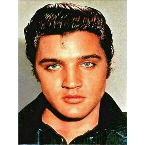 Diamond Painting Cross Stitch Elvis Presley 5D Full Square Diamond Mosaic Round Drill Diamond Embroidery Rhinestone Home Decor