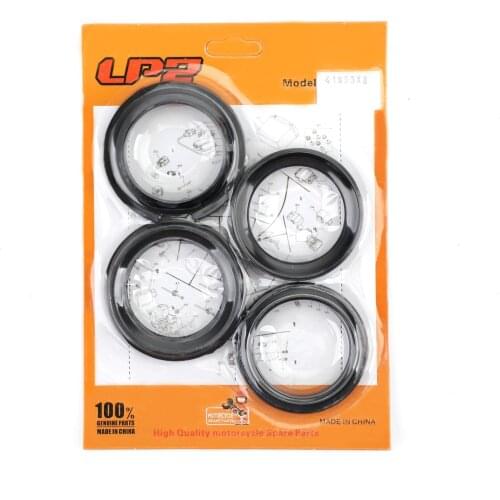 Areyourshop for Honda Shadow VT750C VT1100C FSC600 FJS400 FSC600D SILVER WING Front Fork Oil Seal Dust Cap Repair Rebuild Kit