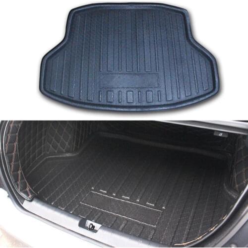 Car Accessories Rear Trunk Boot Liner Cargo Mat Tail Floor Pad Fit For Honda Civic Sedan 2016 2017 Car Styling Car Mat Covers
