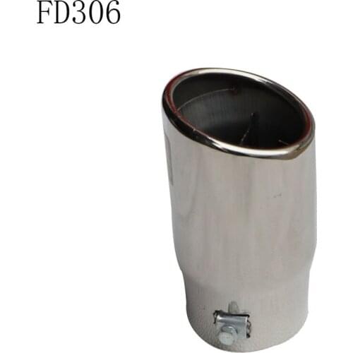 Car Exhaust Pipe Mufflers Tail Universal High Quality Stainless Steel Exhaust Systems Racing Mufflers