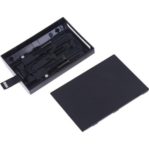 1Pcs High Quality For Xbox 360 Slim Internal HDD Hard Disk Case HDD Housing Black