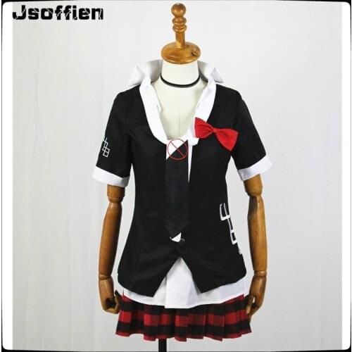 Danganronpa Cosplay Anime Junko Enoshima Emboitement Inushio Kimuchi Dangan Trigger Woman Party Clothing Happy Havoc Uniform