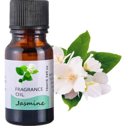 IMAGES 10ML Jasmine Essential Oils 100% Pure Natural Pure Essential Oils for Aromatherapy Diffusers Oil Home Air Care