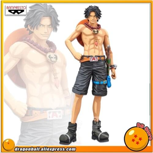 Japan Anime "ONE PIECE" Original Banpresto Grandista Collection Figure - Portgas D. Ace MangaColor ver