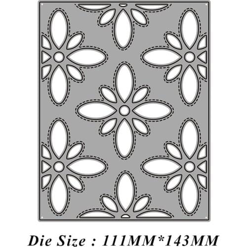 JMCRAFT 2021New Flowers Greeting Card Frame Metal Cutting Dies Die Cuts For DIY Card Making Embossed Crafts Cards