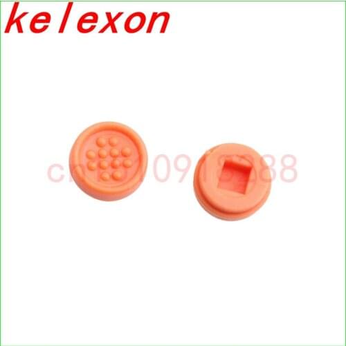 NEW 100PCS Series Laptop Keyboard Orange Mouse Adhesive Point Trackpoint Cap for DELL E6400 E6410 E6420 E6430 E6510 E6520 E6530