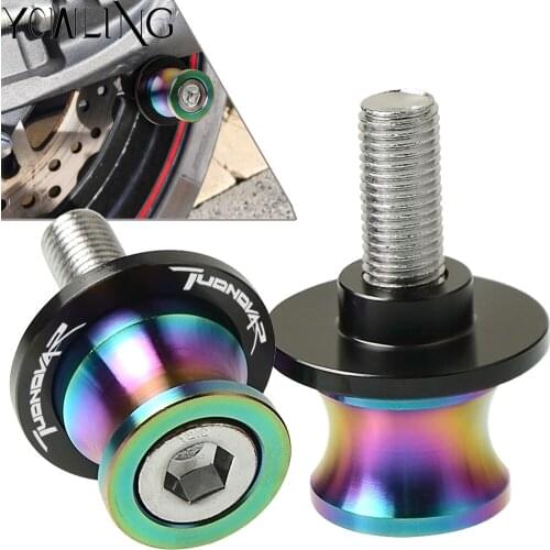 M8 Swingarm Stand Screws Motorcycle Swing Arm Spools Sliders bobbins FOR aprilia TUONO V4R Factory 2011 2012 2013 2014 2015 2016