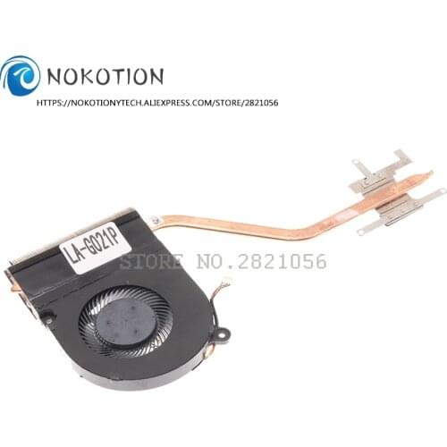 NOKOTION DH5JV LA-G021P Radiator For ACER Aspire A515-41 A515-42 Laptop Cooling heatsink with fan
