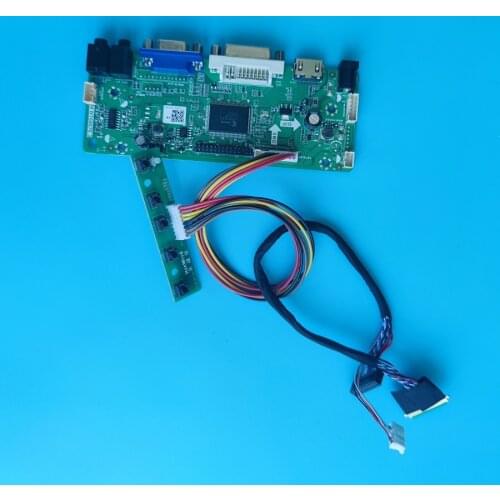 Controller board M.NT68676 VGA LCD DIY card driver Kit DVI For HSD100IFW1-A04/A00/F01/F00/F03/A01 1024X600 Panel 10.1" Screen
