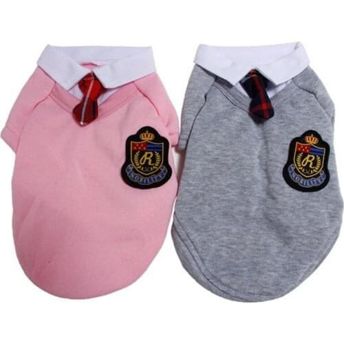 Campus Style Pet Plaid Dress Hoodie Sweatshirts For Small Medium Dogs Cats Cute Pet 2-Legged Couples Outfit