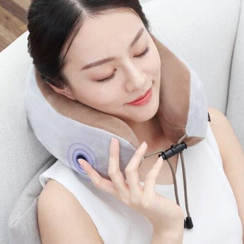 Car headrest Car neck pillow Pillow Vehicle pillow U pillow Massager Neck guard