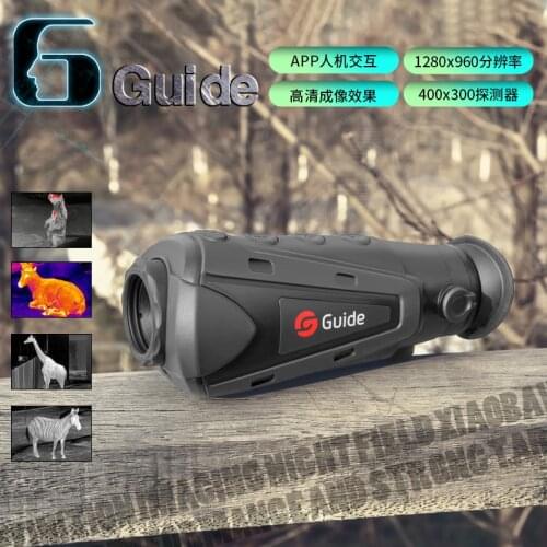 GUIDE 510N1 Hold Thermal Imaging for Hunting Night Vision Sights Infrared Thermal Imager Optics Monocular Patrol With Screen