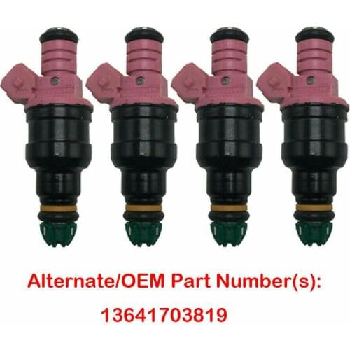 4pcs Fuel Injectors w/ O-ring FJ357 for BMW 328I 328IS 528I M3 Z3 1996-2000 Bosch