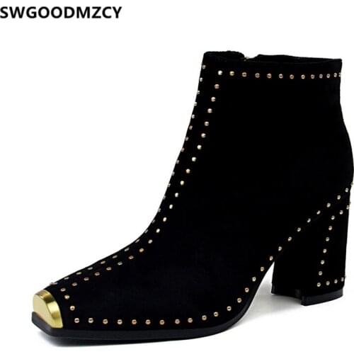 Gothic Shoes Ankle Boots For Women Designer Boots Big Tree Shoes Fetish High Heels Boots Women Sexy Shoes Women Winter Shoes