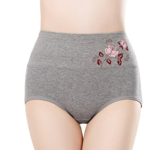High Waist Panties Women Breathable Cotton Underwear Seamless Briefs Comfortable Sexy Girls Slimming Underpants Body Shaping