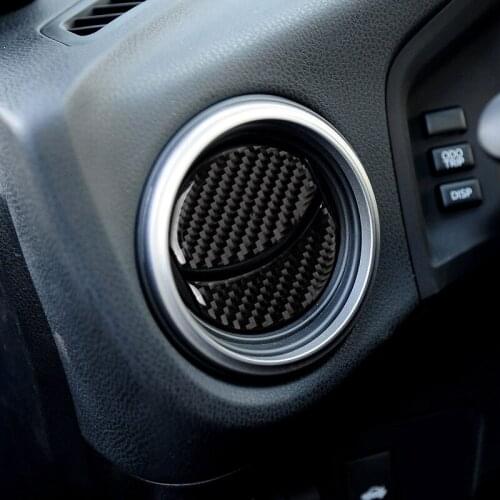 Car Carbon Fiber Air Outlet Conditioning Vent Covers for Subaru BRZ Toyota 86 2013-2020 Car Stickers