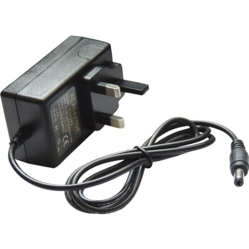 5pcs 24V1A high quality AC 100V-240V Converter Adapter DC 24V 1A Power Supply UK Plug DC 5.5mm x 2.1mm 1000mA