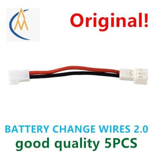 5PCS Ph2.0 bus to xh2.54 male plug aviation model lithium battery charger adapter line customized in stock