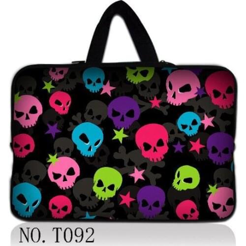 Skulls Laptop Bag Case 13 inch 15.6 Notebook Bag 14Waterproof Bag Case For Macbook Air 13 Pro Retina 15 Sleeve Bag For Dell Asus