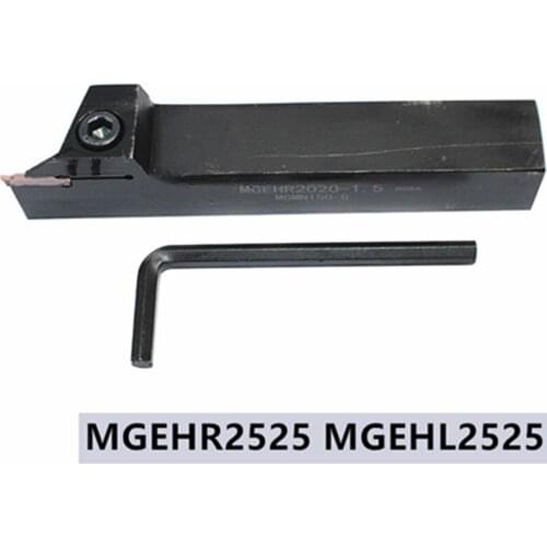 MGEHR2525 MGEHR2525 1.5 2 2.5 3 4 5 6 8 Machine Accessories External Tool Holder 3232-3 3232-4 CNC Slot Cutting Turn Tool Holde