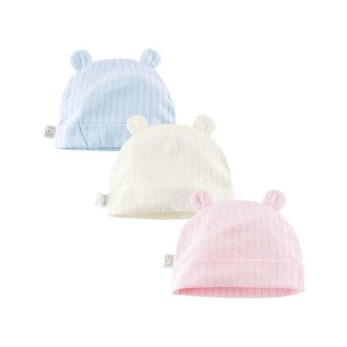 Baby Hat Cotton Ear Hat For Toddler Girls Fashion Cute Cartoon Kids Boys Winter Caps Childrens Beanie Hats Caps Bonnet