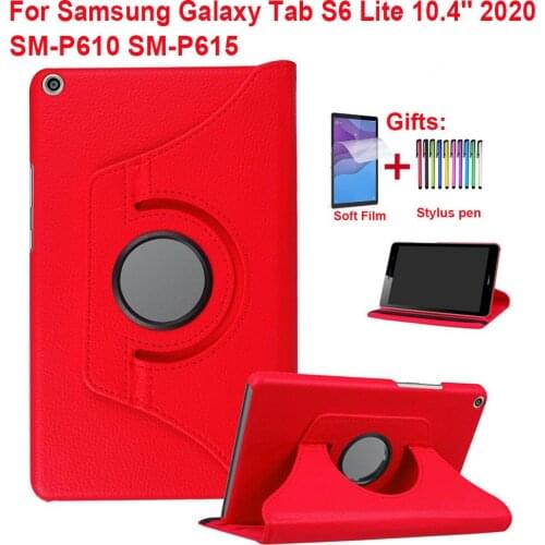 For Samsung Galaxy Tab S6 Lite Case 360 Degree Rotating Stand Tablet Cover for Galaxy Tab S6 Lite 10.4 2020 SM-P610 SM-P615