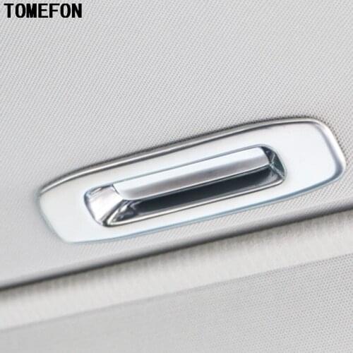For Toyota RAV4 2016 ABS Chrome Sunroof Skylight Roof Frame Lamp Handle Bowl Car Body Door Inner Trims 1piece