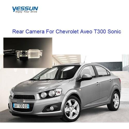 Yessun car rear view camera For Chevrolet Aveo T300 Sonic aveo backup reverse parking car rear camera