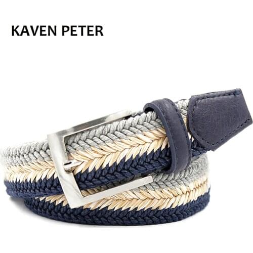 Fashion Accessories Cummerbund Braided Wax Rope Long Men Trendy Belts Without Holes 140 cm Weave Leather Belts For Men 150 cm