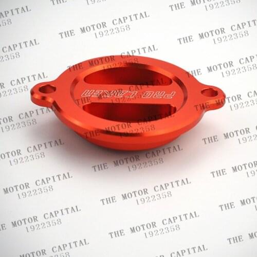New Brand CNC Aluminum Engine Oil Filter Cover Cap Universal For KTM DUKE 200 390 690 690 SMC/R RC200 390 Motorcycle Accessorie