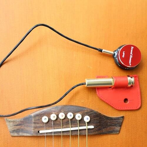 Soundhole Patch Acoustic Guitar Pickup Pick Up Guitar Accessories for Guitar Ukulele Violin Instruments