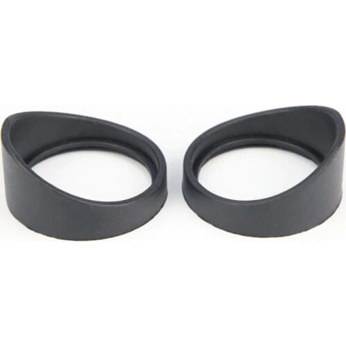 2PCS Rubber Microscope Binocular Eyepiece Eye Guards Shield Cups for 33-35MM Stereo Microscope