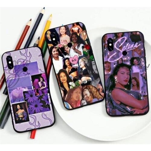 Selena quintanilla Rainha Latina Phone Case For Xiaomi Redmi note 7 8 9 t max3 s 10 pro lite funda shell cover coque