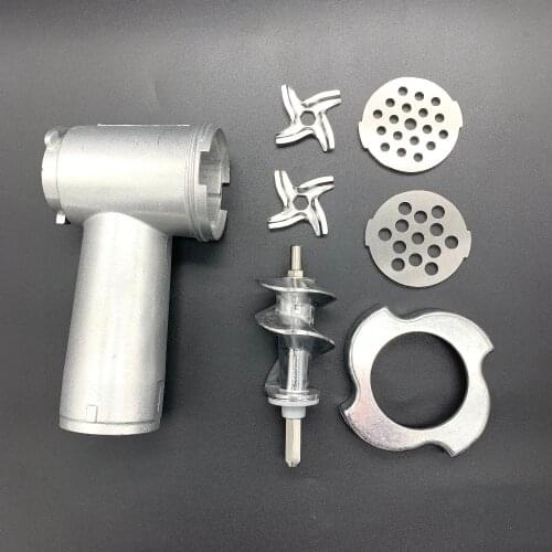 Free shipping Meat Grinder Screw and blades Mincer Auger MS-0695960 SS-989843 for Moulinex meat screw grinder parts