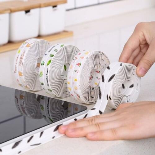 Kitchen Sink Waterproof Sticker Anti-mold Waterproof Tape Bathroom Countertop Toilet Gap Self-adhesive Seam Stickers