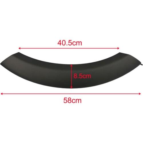 Protector Wheel Arch Cover Replacement Trim Left Side Upper Black Decal Decor Exterior