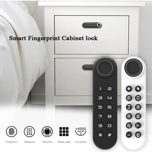 Biometric Fingerprint cabinet lock Password Zinc alloy 20 users USB anti-theft Drawer/showcase/Office File/Cupboard lock