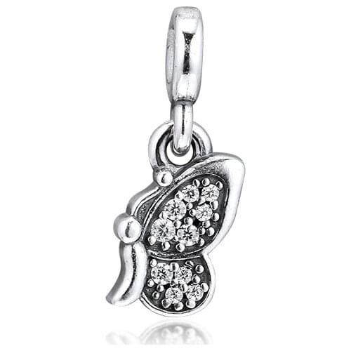 Fits for Pandora Beads Bracelets 100% 925 Sterling Silver Jewelry Signature ME My Butterfly Charms Free Shipping