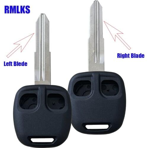 RMLKS 2 Button Remote Key Shell Case Fob MIT11R blade fit for MITSUBISHI Lancer Evo L200 Shogun Pajero Colt