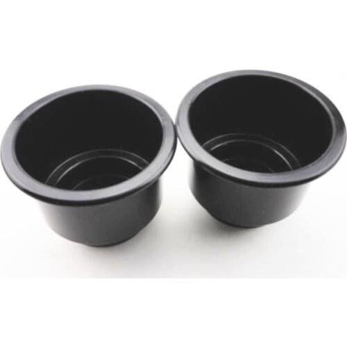 2PCS Black Plastic Cup Drink Can Holder For Boat Marine RV Universal Useful Hot